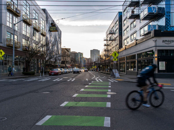 Bike able streets near Pivot Apartments