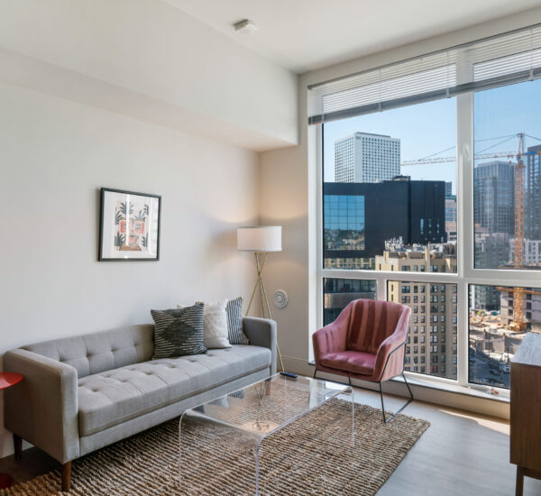 Pivot apartments living room and view