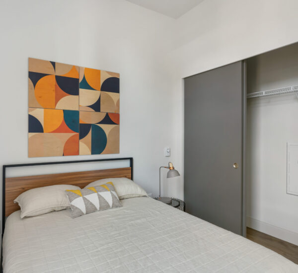 Bedroom of Pivot Apartment in Capitol Hill
