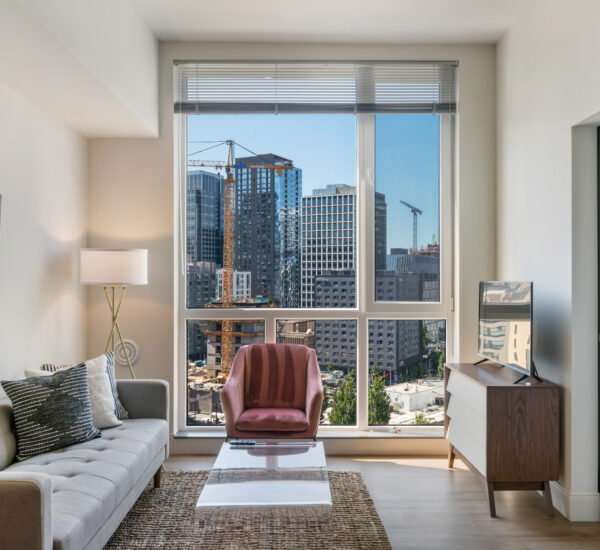 Pivot apartments living room